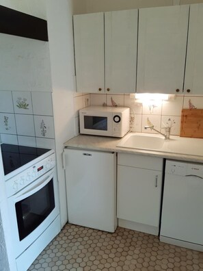 Frigorifero, microonde, forno, lavastoviglie