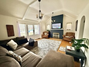 Smart-tv och böcker