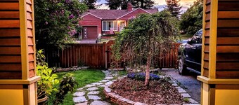 Easy Access to stadiums and downtown.  Light rail station just a short walk.