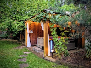 Bañera de hidromasaje exterior