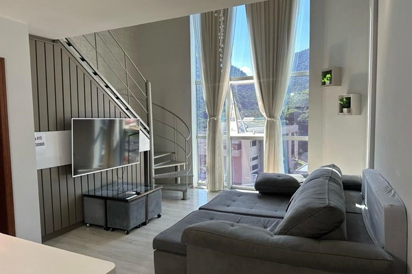 Apartment | Living area | 43-inch Smart TV with digital channels, TV