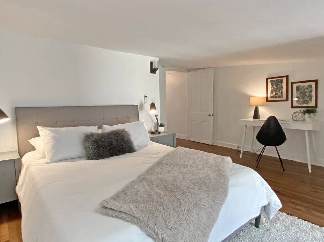 2 bedrooms, desk, iron/ironing board, free WiFi