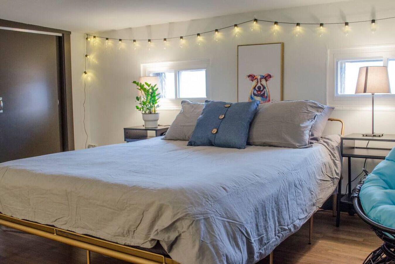 2 bedrooms, desk, iron/ironing board, free WiFi