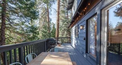 Forest Moon Chalet. Designer & Pet Friendly Luxury 3 Bdrm. w/Hot Tub