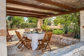 Outdoor dining - Trullo La Succulenta - Le Case di Valentina (Ceglie Messapica)