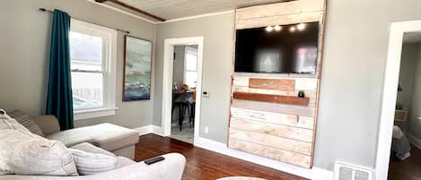 Smart-tv och böcker