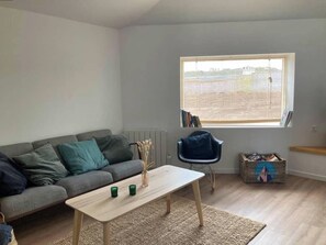 Televisie en een open haard