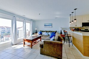 Smart-tv och bordsfotboll