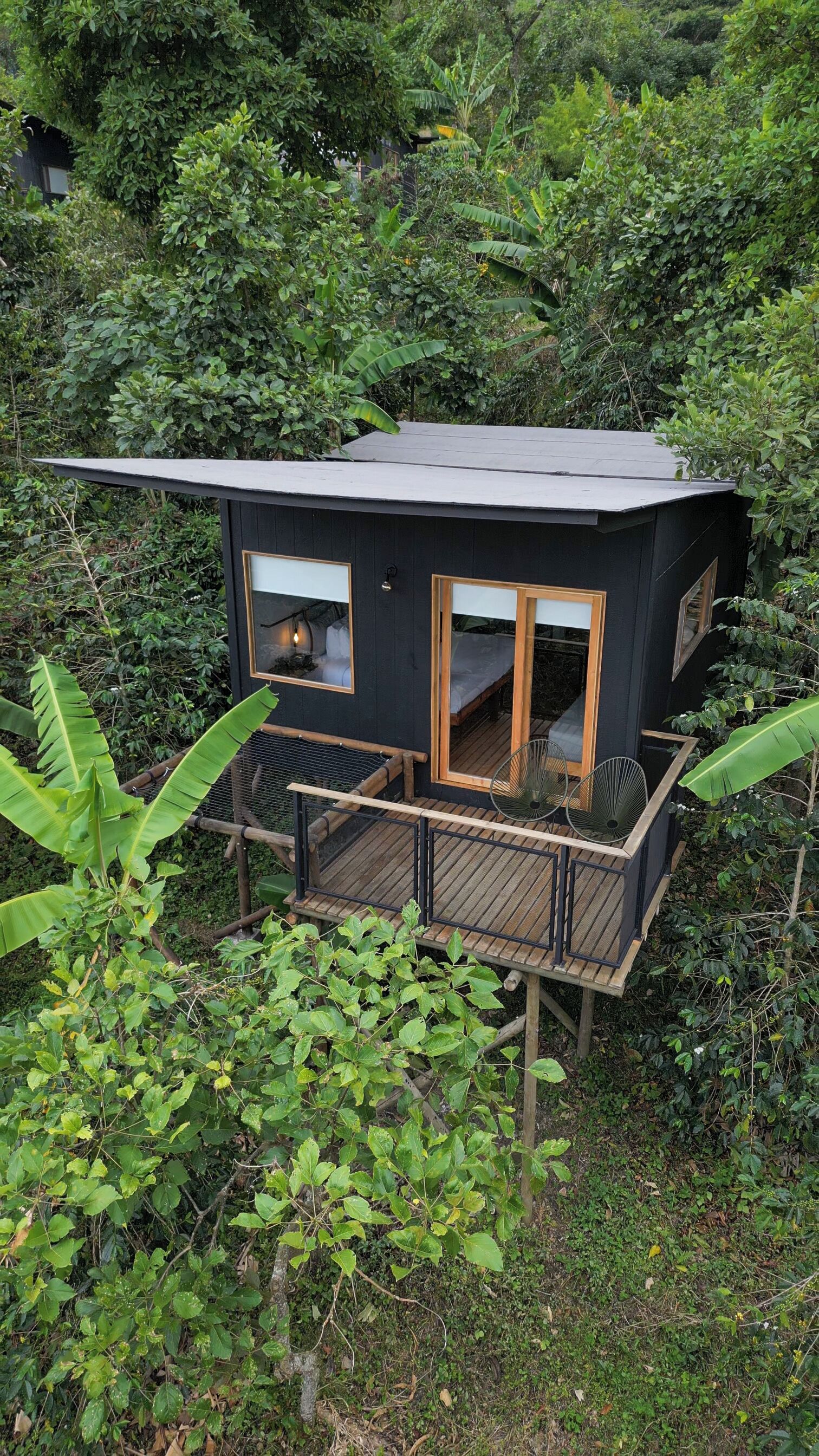 Cabana standard, vista para o jardim | Roupas de cama premium, frigobar, cofres nos quartos, cortinas blackout