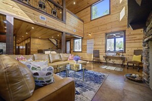 Televisio, takka, videopelejä, tulostin