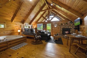 電視、壁爐、 辦公室