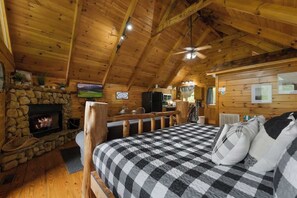 1 slaapkamer, een strijkplank/strijkijzer, wifi, beddengoed