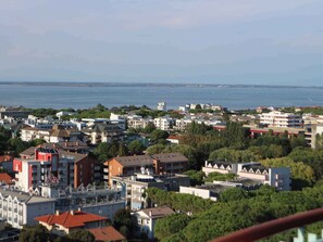 Blick von der Unterkunft