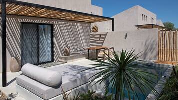 Suite Junior, piscina privata | Terrazza/patio