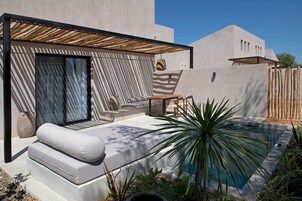 Junior Suite, Private Pool | Terrace/patio
