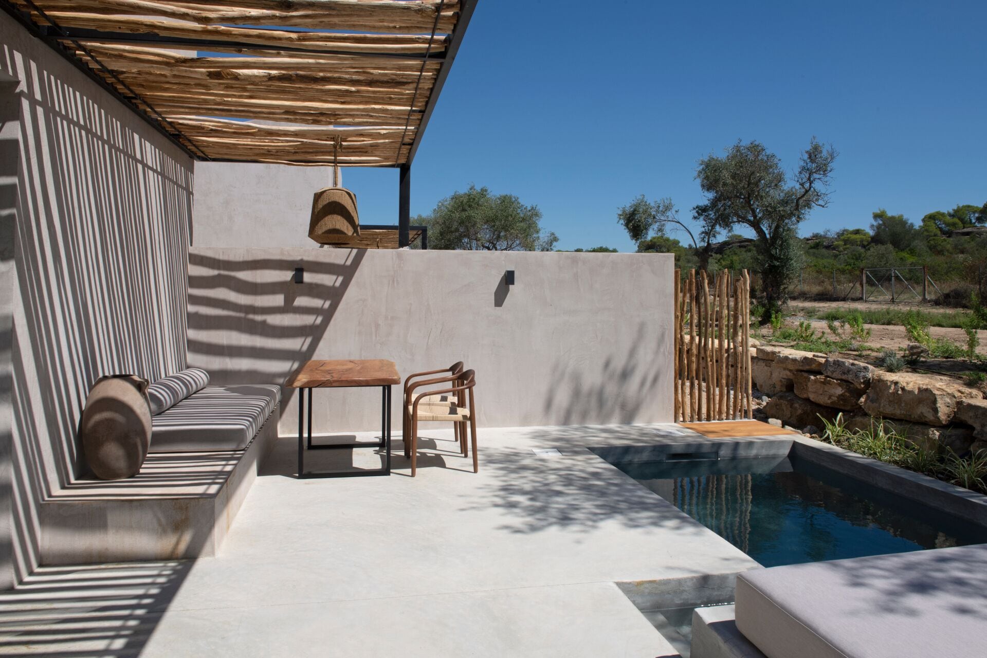 Junior Suite, Private Pool | Terrace/patio