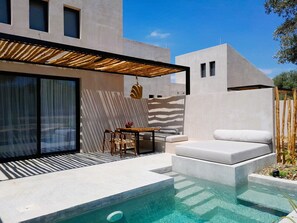 Suite, Private Pool | Terrace/patio - Pure Villas (Sithonia)
