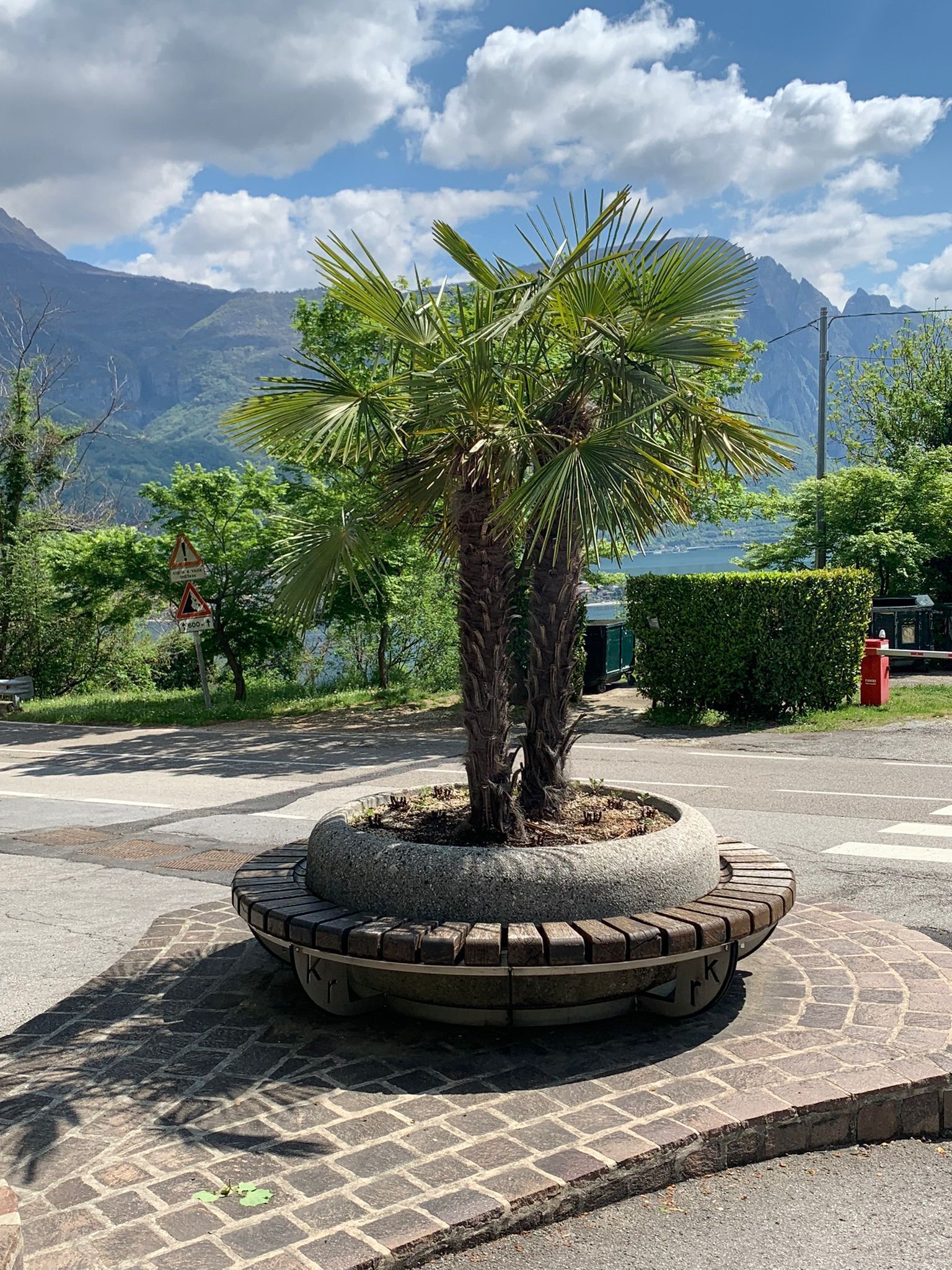 Enceinte de l’hébergement