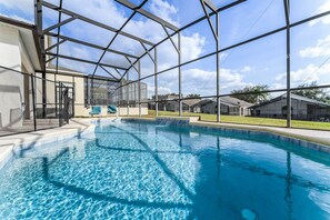 Piscine chauffée