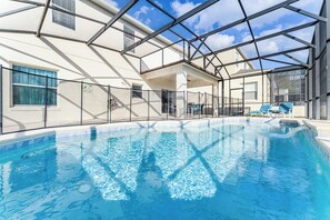 Piscine chauffée