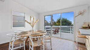 Dining - Cutie Patootie -A soulful beach house, with character & charm with ocean & valley views (Mollymook)