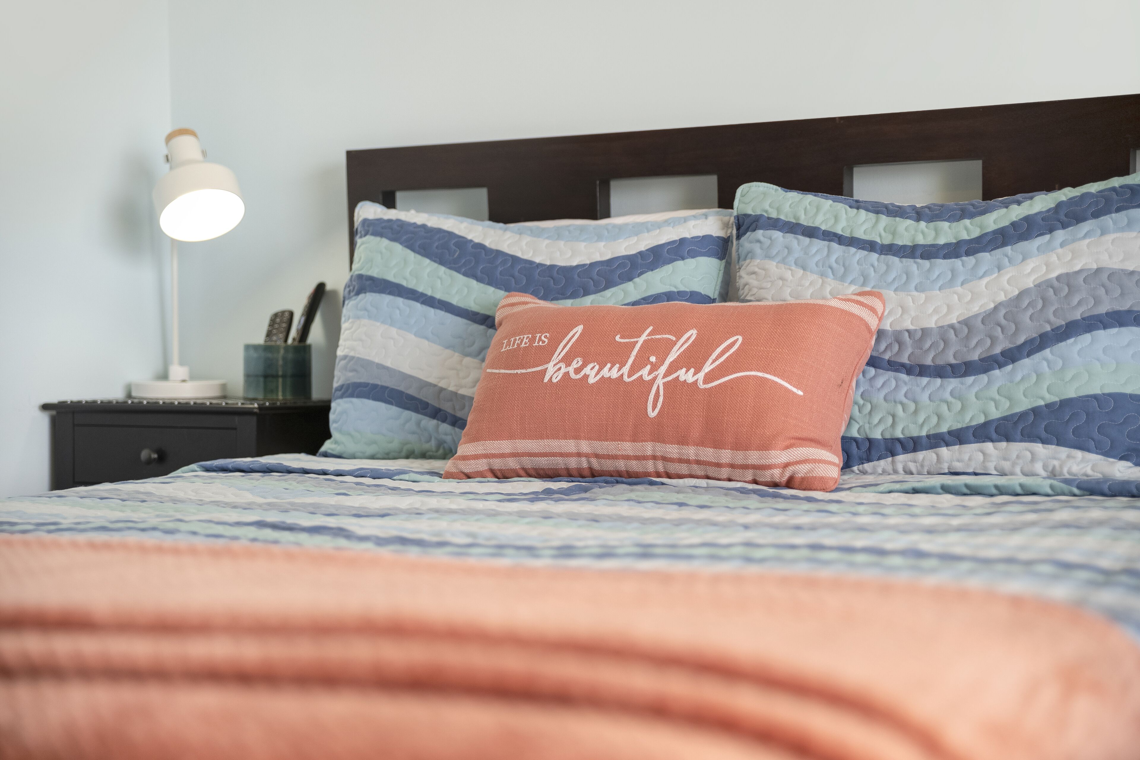 1 bedroom, iron/ironing board, travel crib, free WiFi