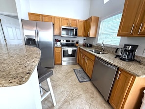 Fridge, microwave, oven, stovetop - 1116MCD Lake View in Southern Dunes (Haines City)