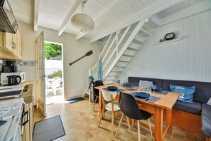 Fridge, microwave, oven, dishwasher - Le Temps de Vivre - Maison & dépendance (Notre-Dame-de-Monts)