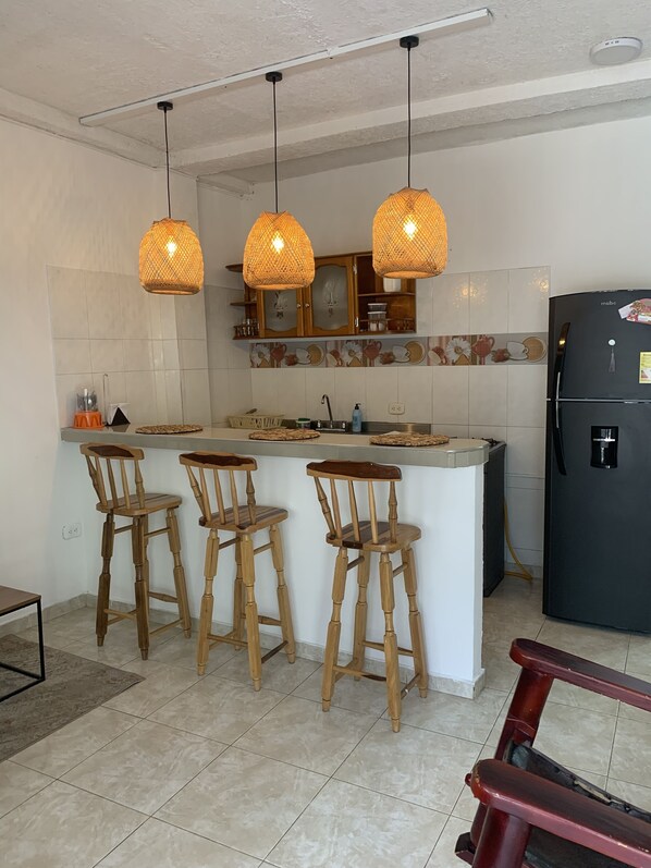 Private kitchen - Comfortable apartment in Santa Marta
La Casita Samaria (Santa Marta)