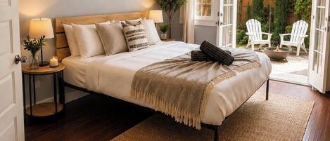 2 chambres, fer et planche à repasser, Wi-Fi, draps fournis
