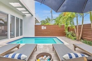 Piscine chauffée
