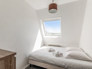 1 soverom og sengetøy