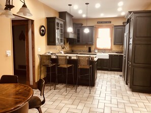 Fridge, microwave, oven, stovetop - 90 Ft of Frontage on Balsam Lake, WI--w/large dock and more. Sleeps 12+ (Balsam Lake)