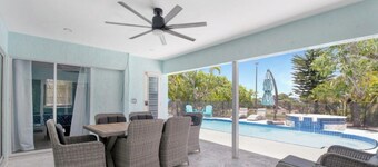 Waterfront Paradise with Private Dock & Pool - Naples/Marco Island Summer/Snow