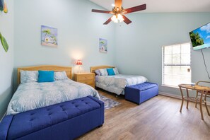 2 dormitorios, tabla de planchar con plancha, wifi gratis y ropa de cama