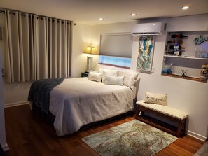 1 bedroom, in-room safe, iron/ironing board, free WiFi