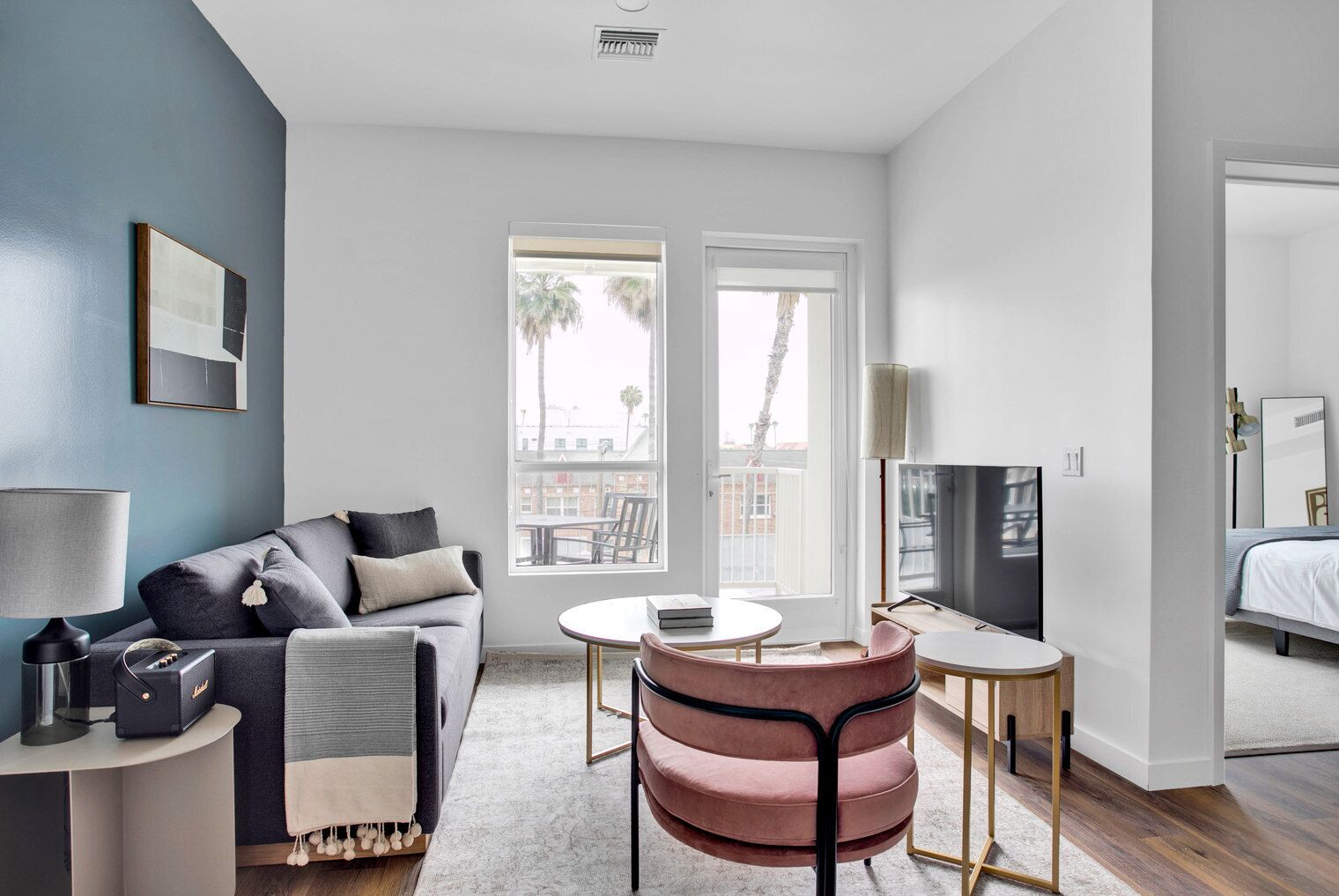 Serene Koreatown 2BR w/ Gym & W/D, walk to Wilshire Blvd, by Blueground