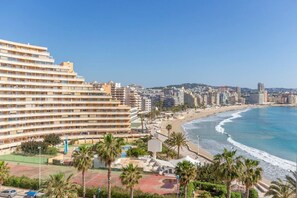 Playa en los alrededores y toallas de playa 