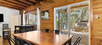 5. Tree House with Game Room (on private peninsula with dock)