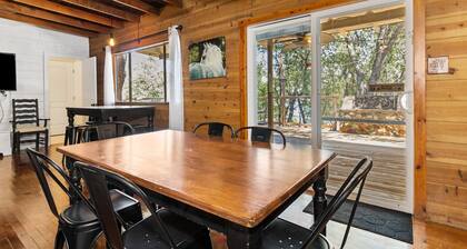 5. Tree House with Game Room (on private peninsula with dock)