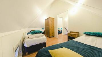 2 habitaciones, wifi gratis y ropa de cama