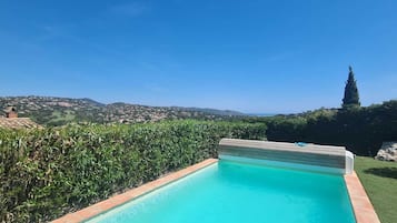 Piscina externa, piscina aquecida