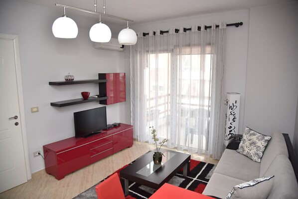 Apartment, 1 Schlafzimmer | Wohnbereich