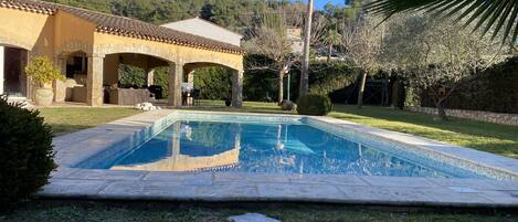 Außenpool, beheizter Pool