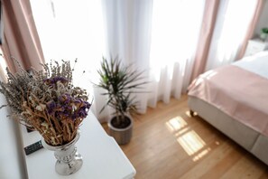 Deluxe Room, Sea View | Premium bedding, free WiFi, bed sheets - Ali Baris Pansiyon Cunda (Ayvalik)