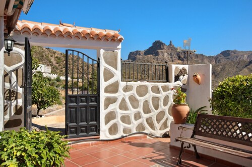 Casita Bentayga with Wi-fi, Pirvate Terrace, Garden and BBQ.