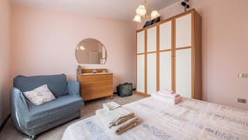2 Schlafzimmer, Bügeleisen/Bügelbrett, kostenloses WLAN, Bettwäsche