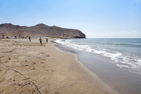Nær stranden