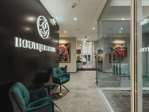 Lobby sitting area - BS Boutique Hotel (Heidelberg)