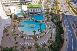 A heated pool - Laketown 1 Bed/2BA/GV Inquire for Monthly Rates (Panama City Beach)